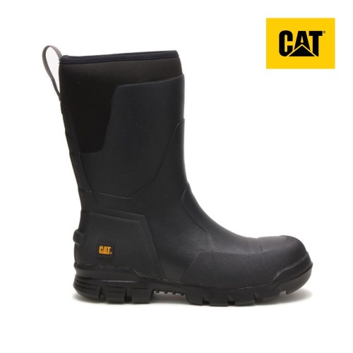 Pánské Pracovní Boty Caterpillar Stormers 11" Steel Toe Černé (CZ-9FTX)